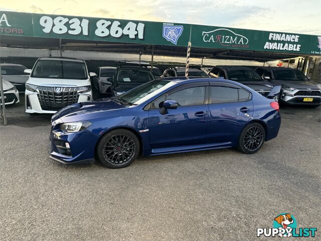 2016 SUBARU WRX STI MY17 SEDAN