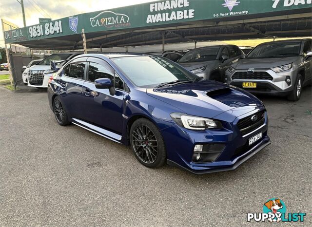 2016 SUBARU WRX STI MY17 SEDAN