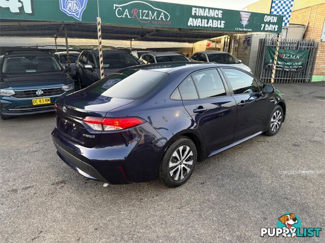 2020 TOYOTA COROLLA ASCENT SPORT (HYBRID) ZWE211R SEDAN