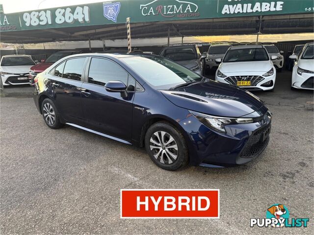 2020 TOYOTA COROLLA ASCENT SPORT (HYBRID) ZWE211R SEDAN