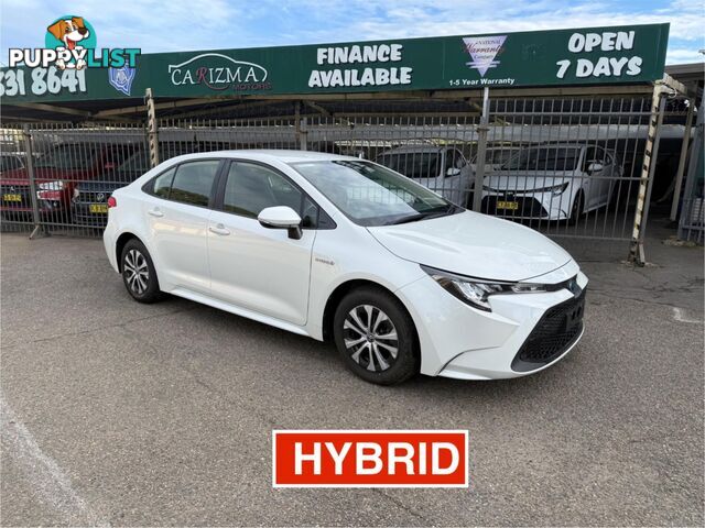 2020 TOYOTA COROLLA ASCENT SPORT (HYBRID) ZWE211R SEDAN