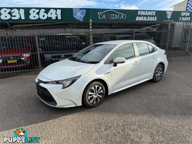 2020 TOYOTA COROLLA ASCENT SPORT (HYBRID) ZWE211R SEDAN