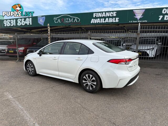 2020 TOYOTA COROLLA ASCENT SPORT (HYBRID) ZWE211R SEDAN