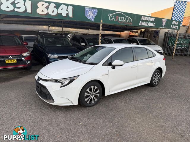 2020 TOYOTA COROLLA ASCENT SPORT (HYBRID) ZWE211R SEDAN