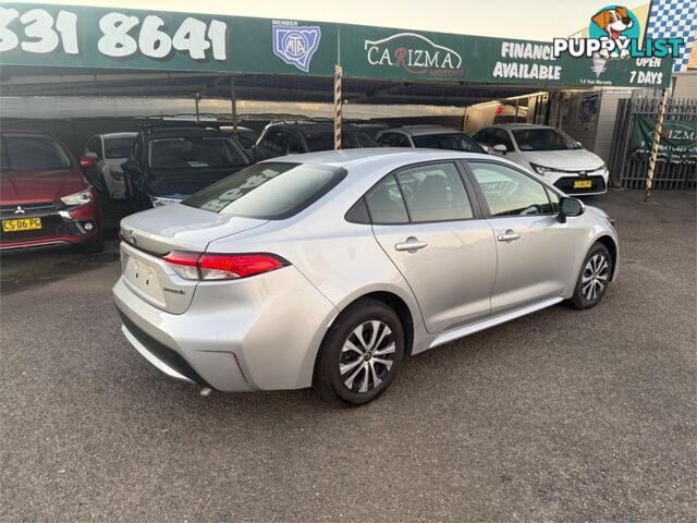 2020 TOYOTA COROLLA ASCENT SPORT (HYBRID) ZWE211R SEDAN
