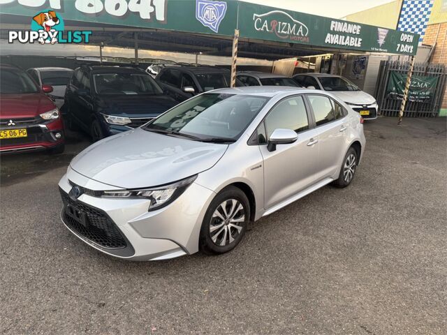 2020 TOYOTA COROLLA ASCENT SPORT (HYBRID) ZWE211R SEDAN