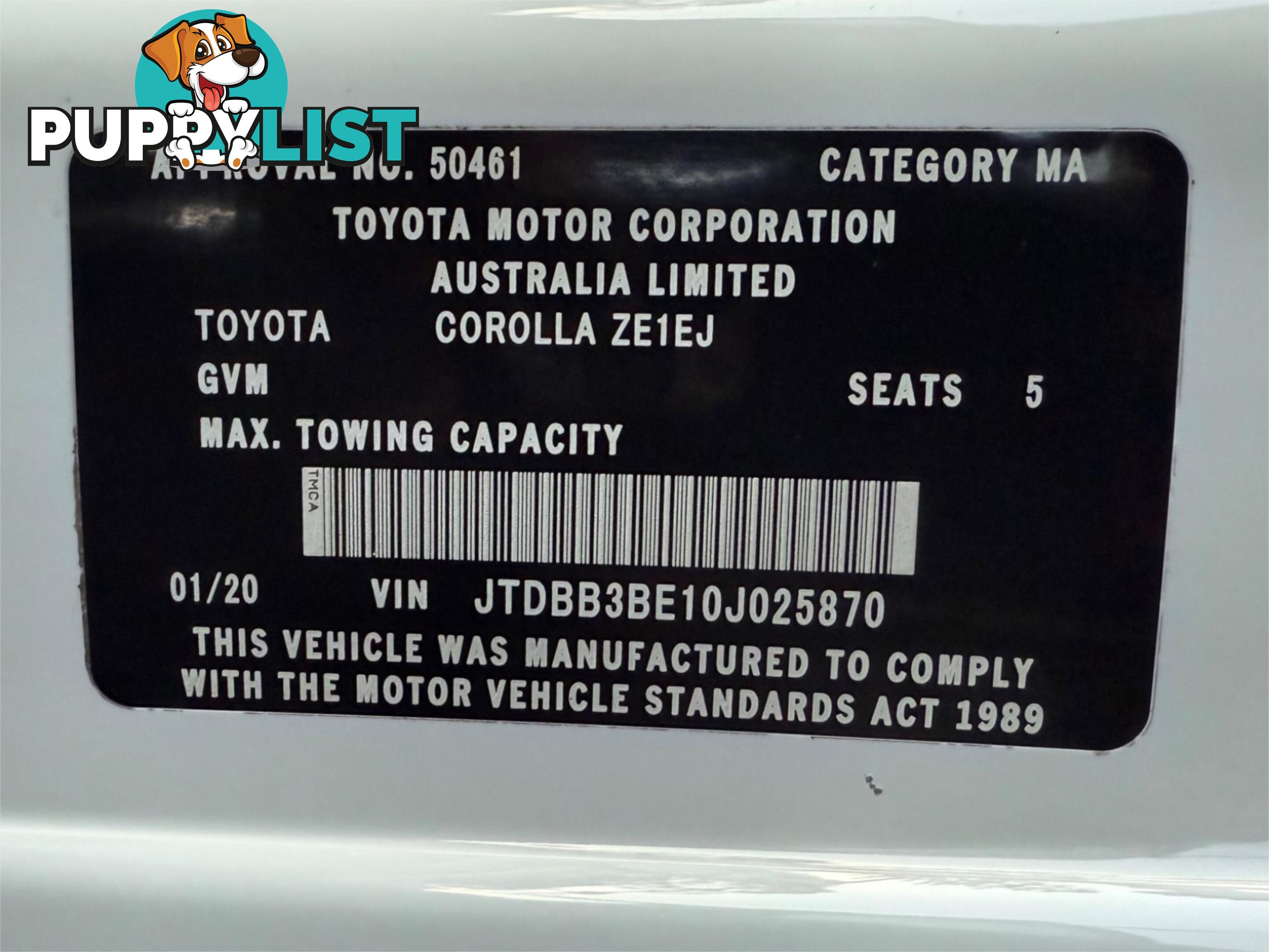 2020 TOYOTA COROLLA ASCENT SPORT (HYBRID) ZWE211R SEDAN