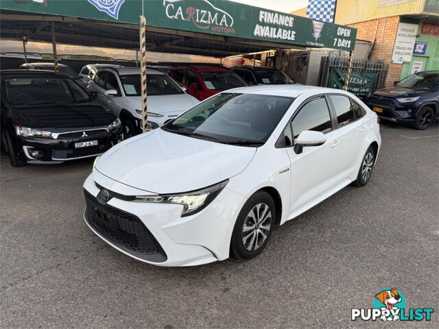 2020 TOYOTA COROLLA ASCENT SPORT (HYBRID) ZWE211R SEDAN