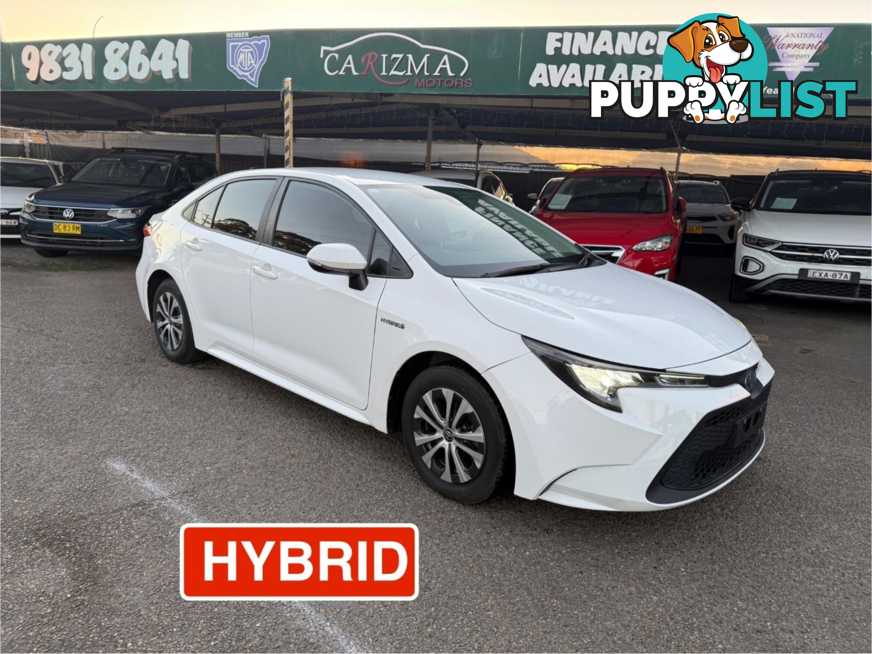 2020 TOYOTA COROLLA ASCENT SPORT (HYBRID) ZWE211R SEDAN
