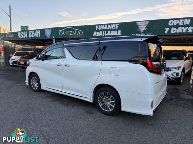 2023 TOYOTA ALPHARD SR (HYBRID) AYH30W WAGON