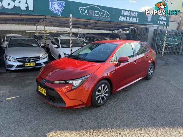 2021 TOYOTA COROLLA ASCENT SPORT (HYBRID) ZWE211R SEDAN
