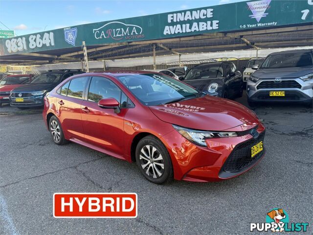 2021 TOYOTA COROLLA ASCENT SPORT (HYBRID) ZWE211R SEDAN