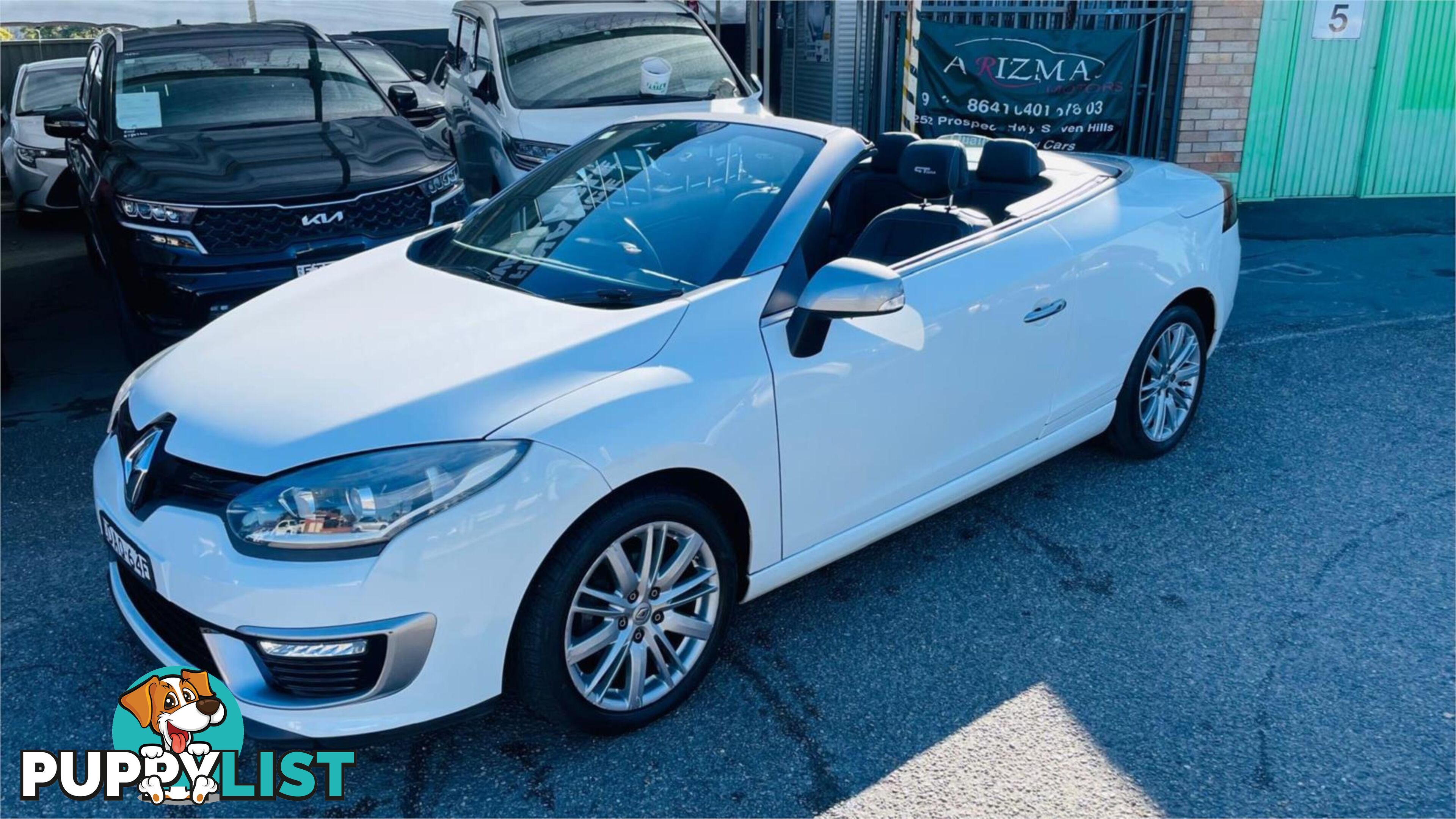 2015 RENAULT MEGANE  GT-LINE E95 MY14 2D CABRIOLET