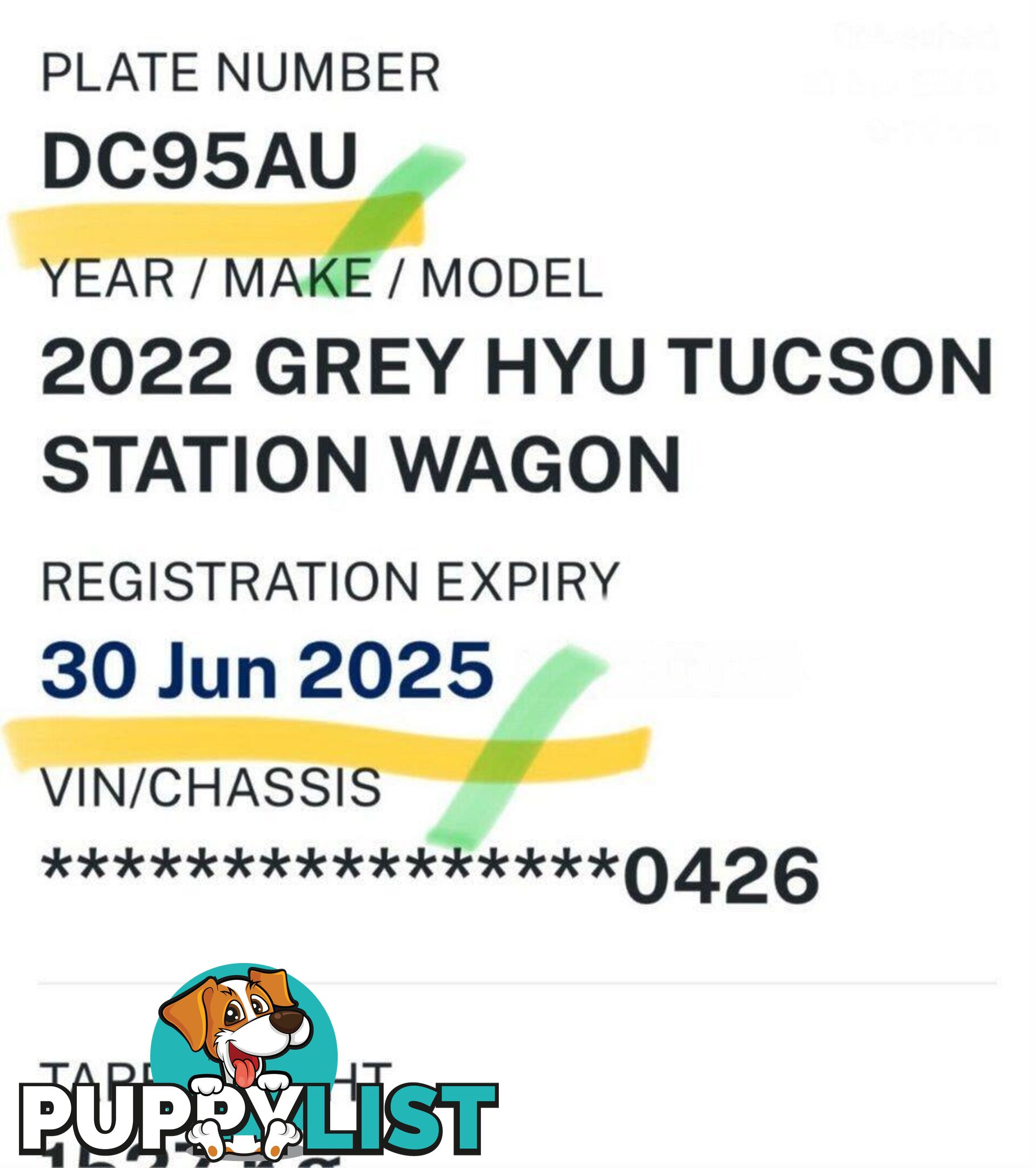 2022 HYUNDAI TUCSON (FWD) NX4.V1 MY22 SUV