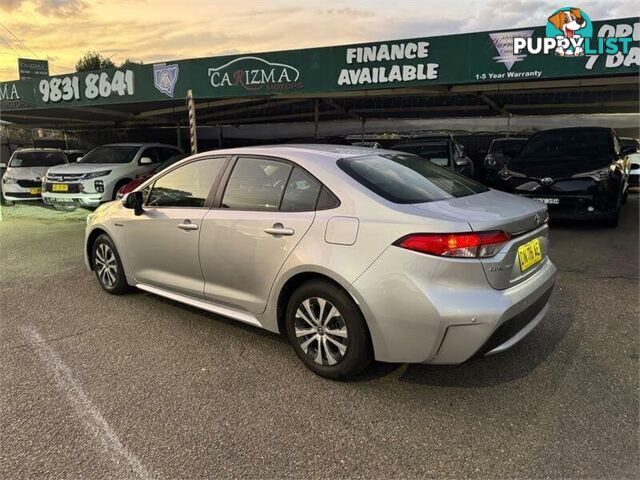 2021 TOYOTA COROLLA ASCENT SPORT (HYBRID) ZWE211R SEDAN