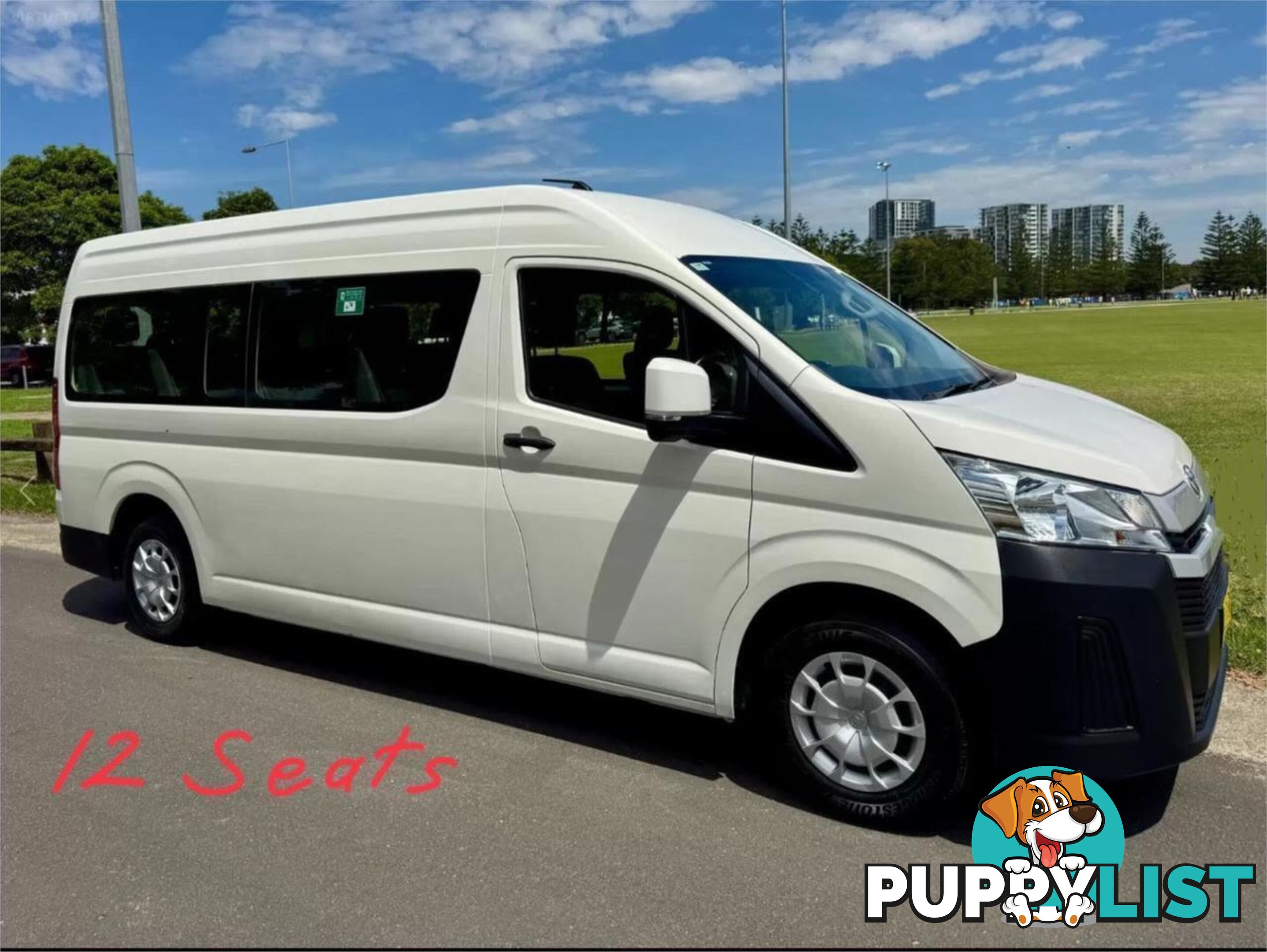 2019 TOYOTA HIACE SLWB GDH320R COMMERCIAL