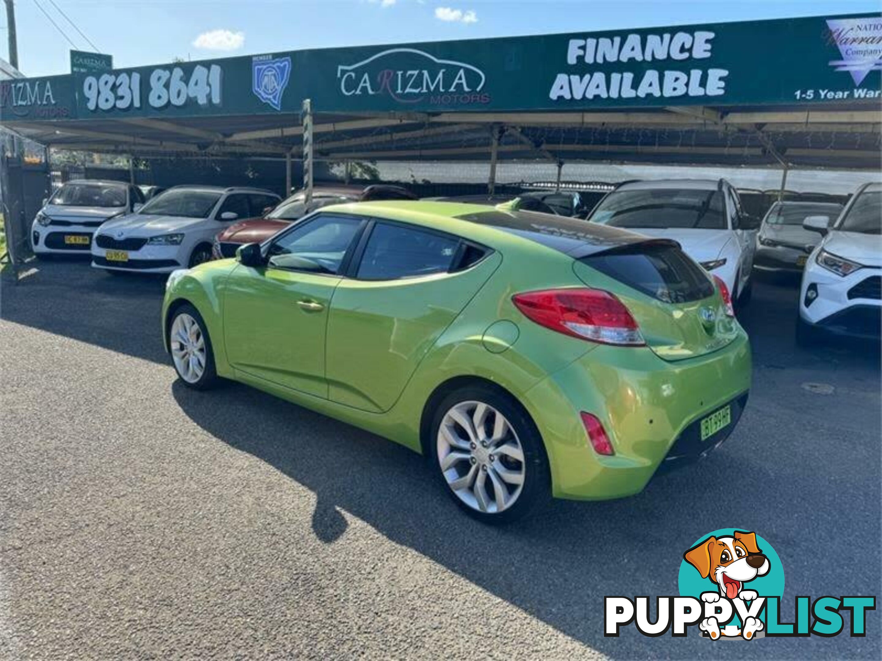 2012 HYUNDAI VELOSTER  FS MY13 HATCH, 3 DOORS, 4 SEATS