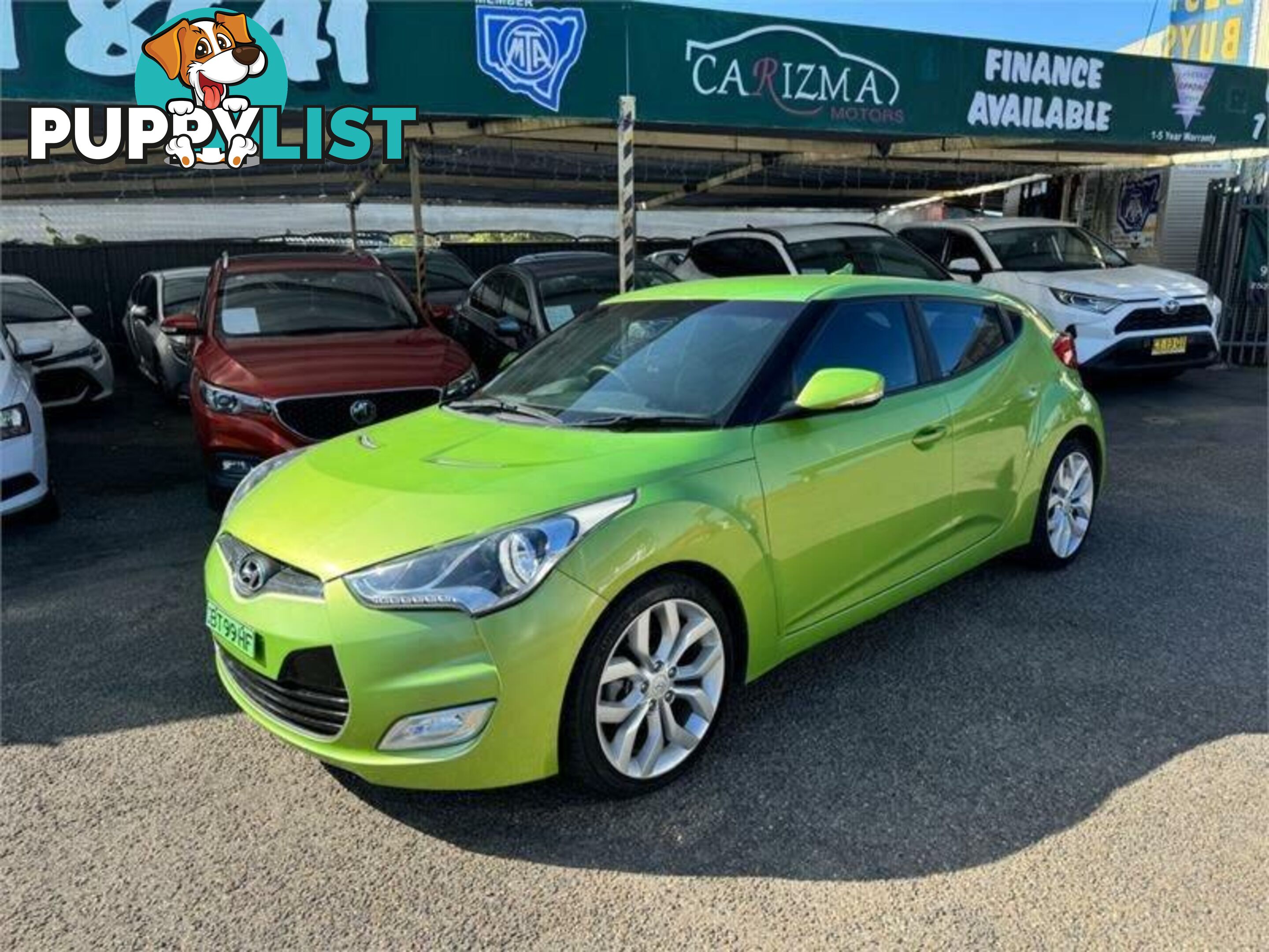 2012 HYUNDAI VELOSTER  FS MY13 HATCH, 3 DOORS, 4 SEATS