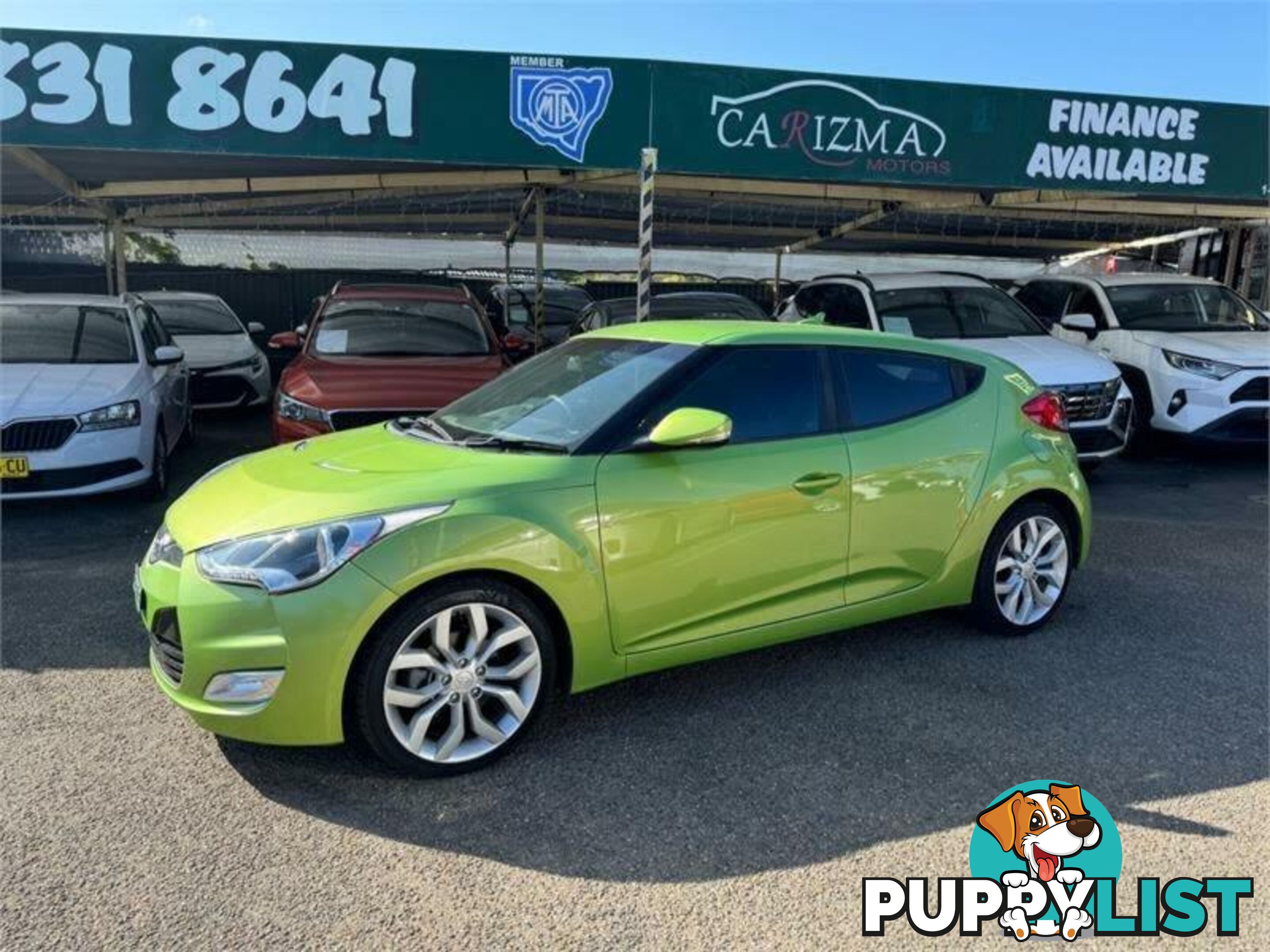 2012 HYUNDAI VELOSTER  FS MY13 HATCH, 3 DOORS, 4 SEATS