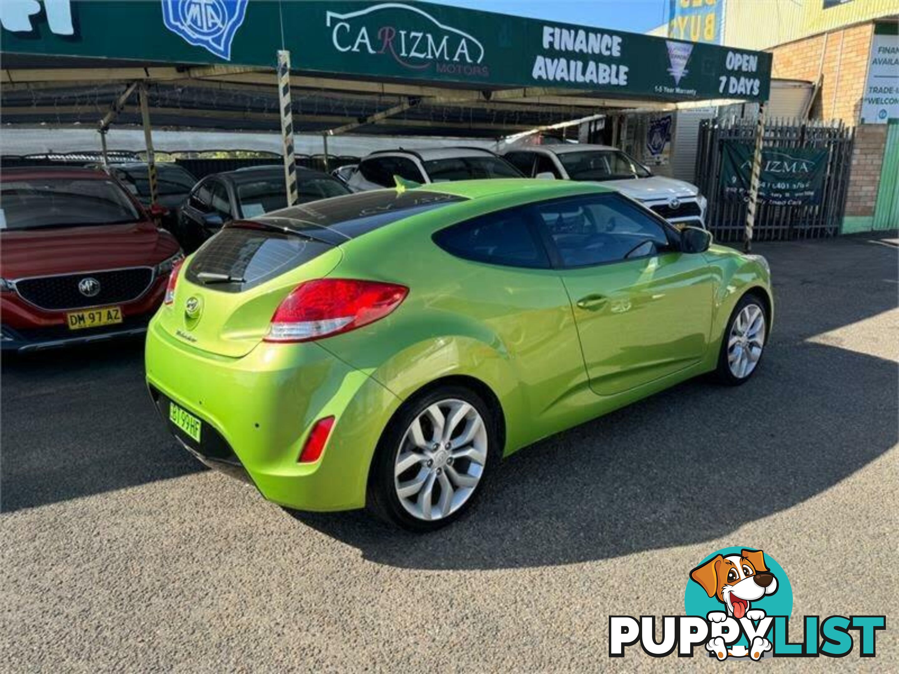 2012 HYUNDAI VELOSTER  FS MY13 HATCH, 3 DOORS, 4 SEATS