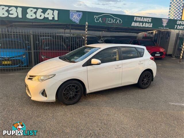 2015 TOYOTA COROLLA ASCENT ZRE182R HATCHBACK