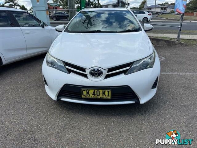 2015 TOYOTA COROLLA ASCENT ZRE182R HATCHBACK