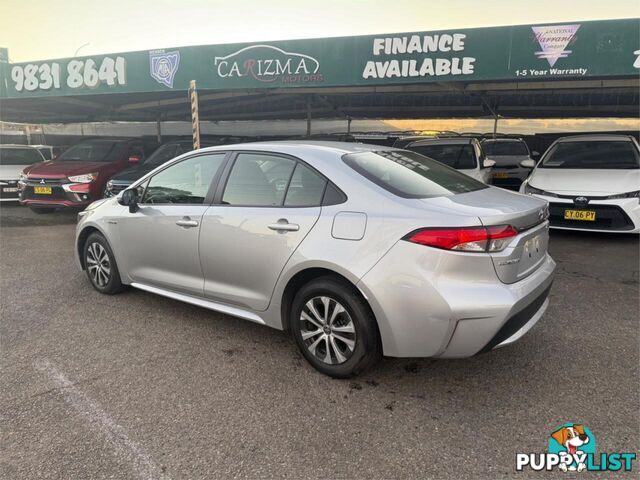 2020 TOYOTA COROLLA ASCENT SPORT (HYBRID) ZWE211R SEDAN
