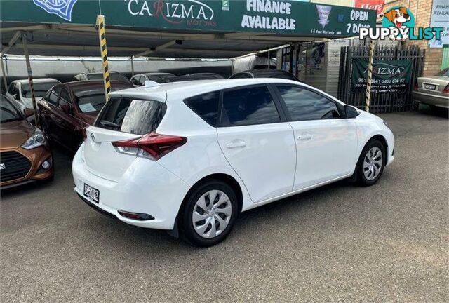 2018 TOYOTA COROLLA ASCENT ZRE182R MY17 HATCH, 5 DOORS, 5 SEATS