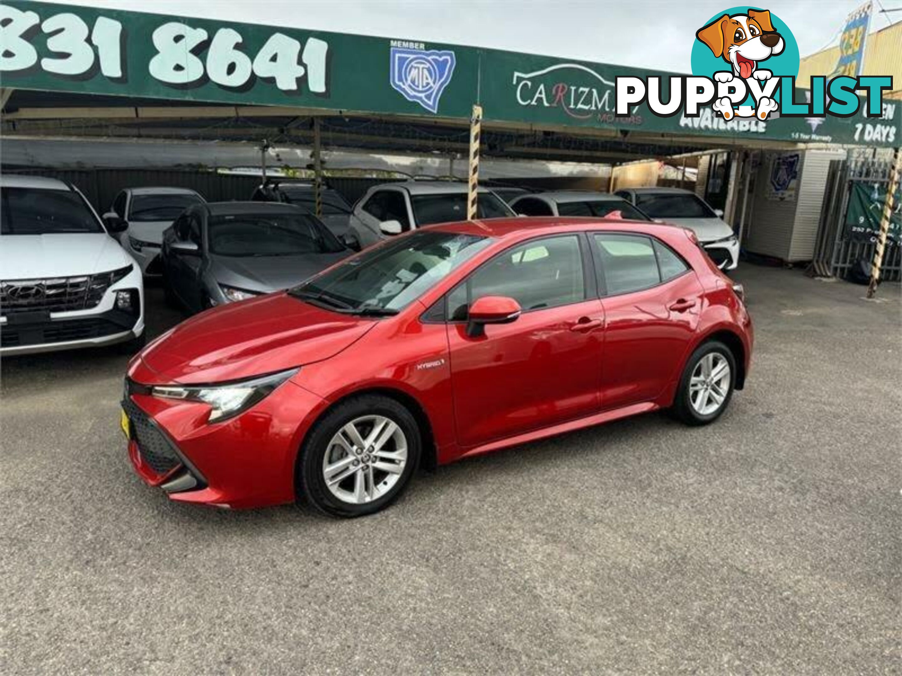 2019 TOYOTA COROLLA ASCENT SPORT (HYBRID) ZWE211R HATCHBACK