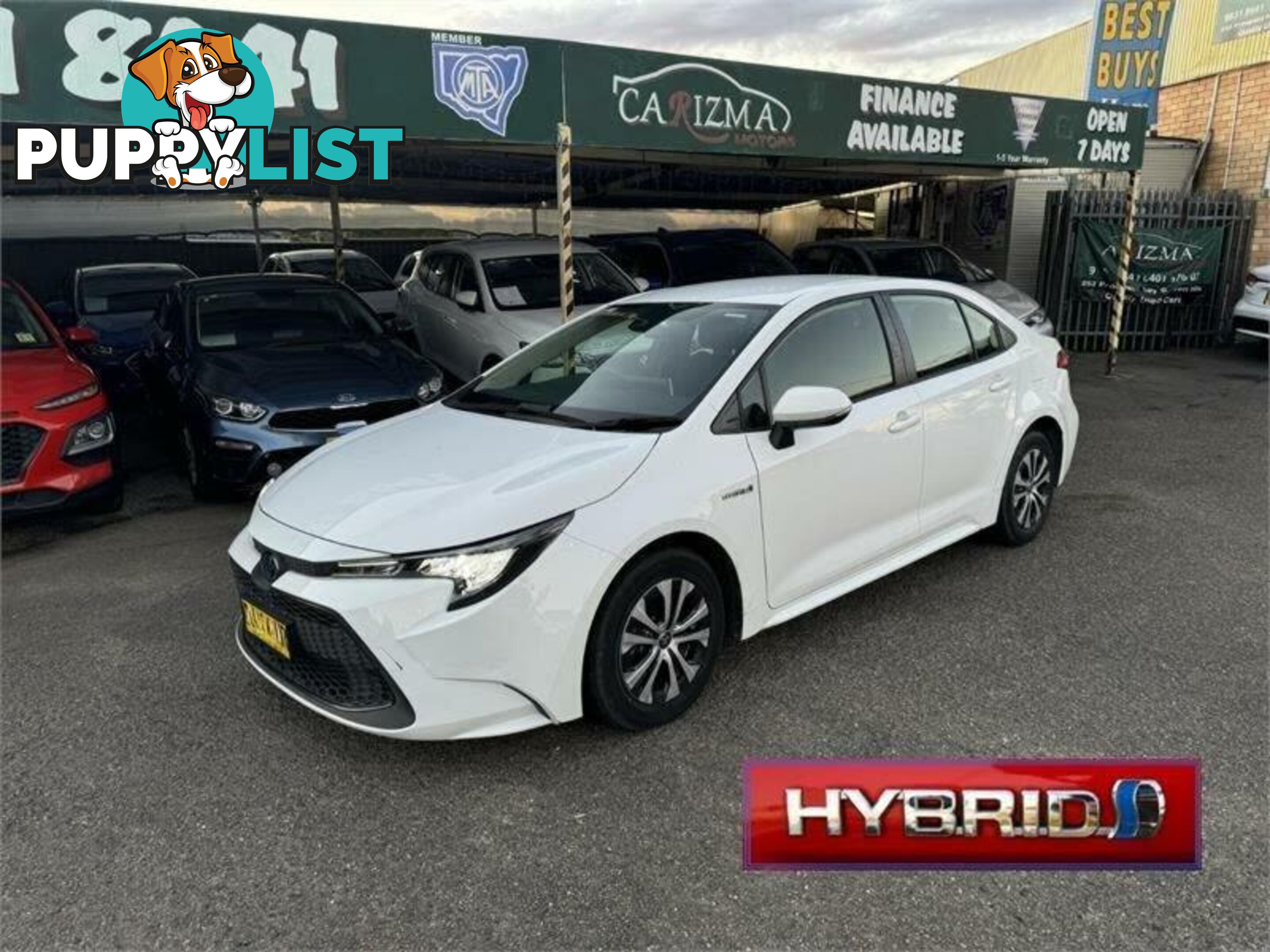 2021 TOYOTA COROLLA ASCENT SPORT (HYBRID) ZWE211R SEDAN, 4 DOORS, 5 SEATS