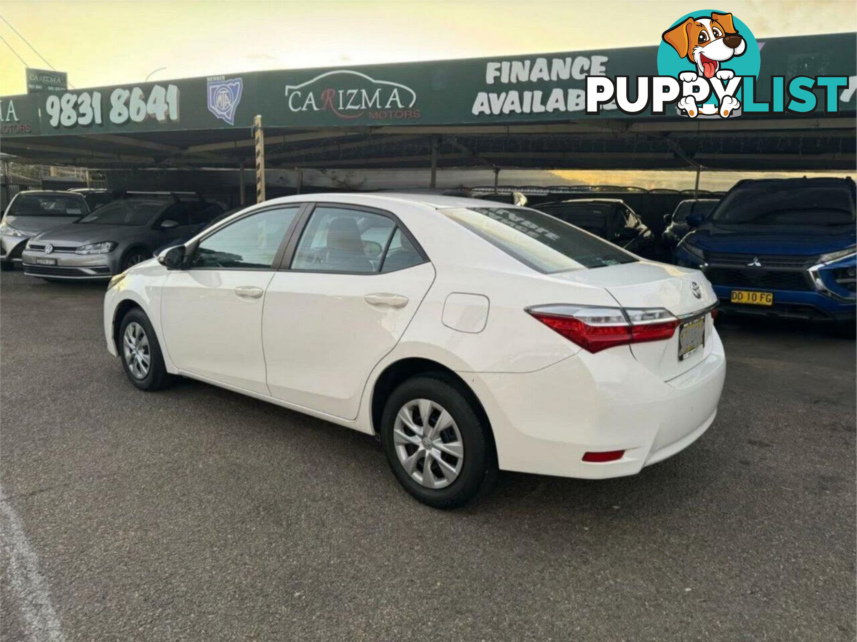2017 TOYOTA COROLLA ASCENT ZRE172R MY17 SEDAN