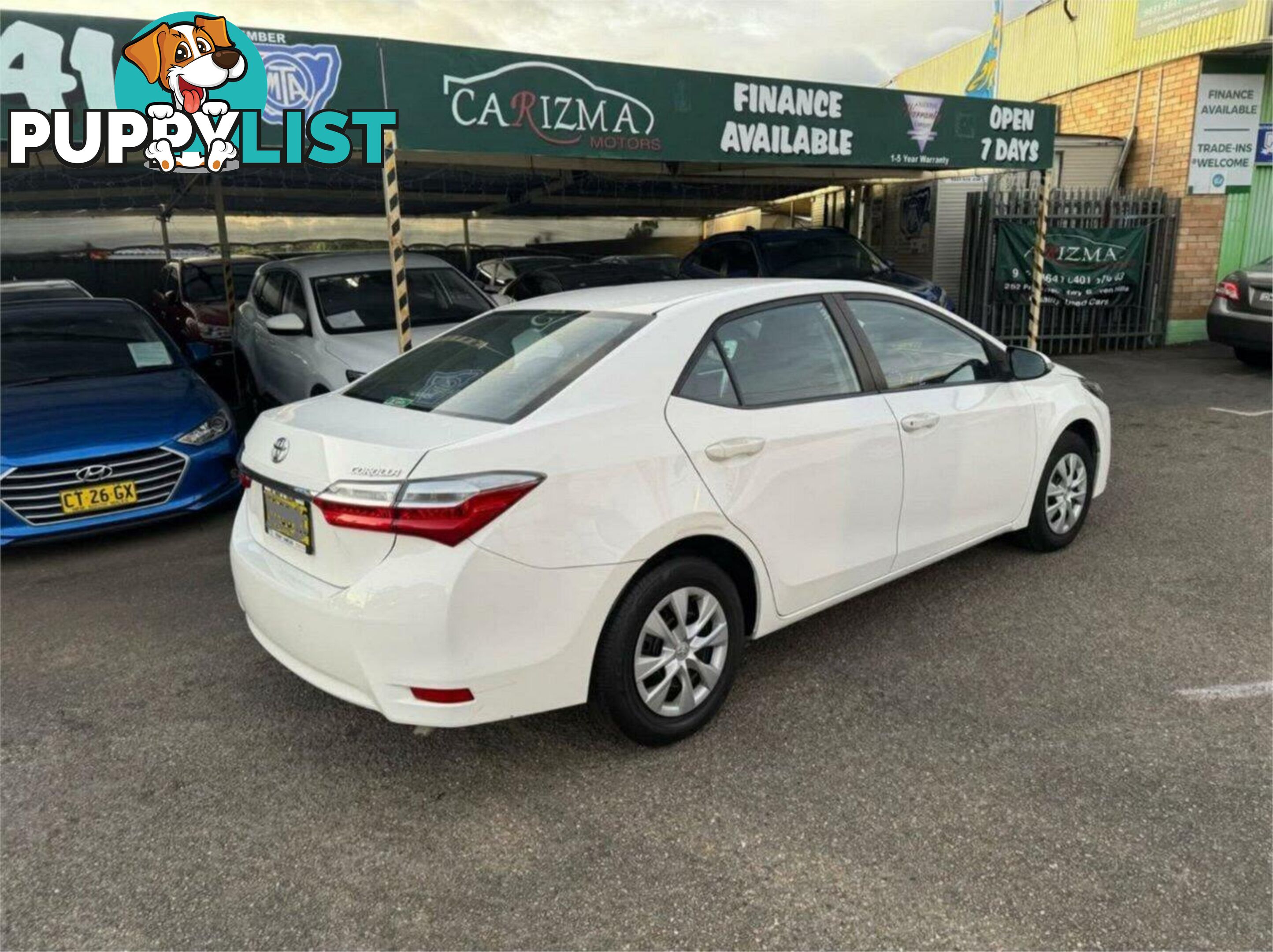 2017 TOYOTA COROLLA ASCENT ZRE172R MY17 SEDAN