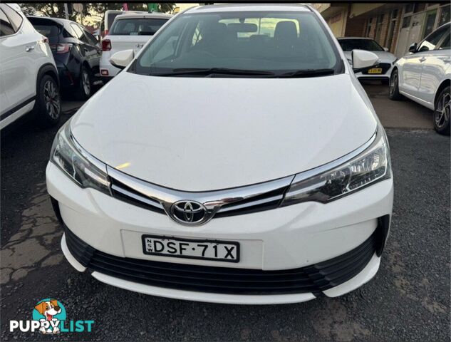 2017 TOYOTA COROLLA ASCENT ZRE172R MY17 SEDAN