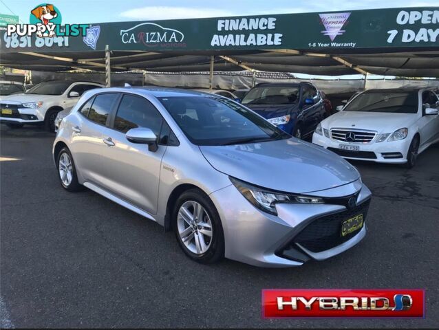 2019 TOYOTA COROLLA ASCENT SPORT (HYBRID) ZWE211R HATCHBACK