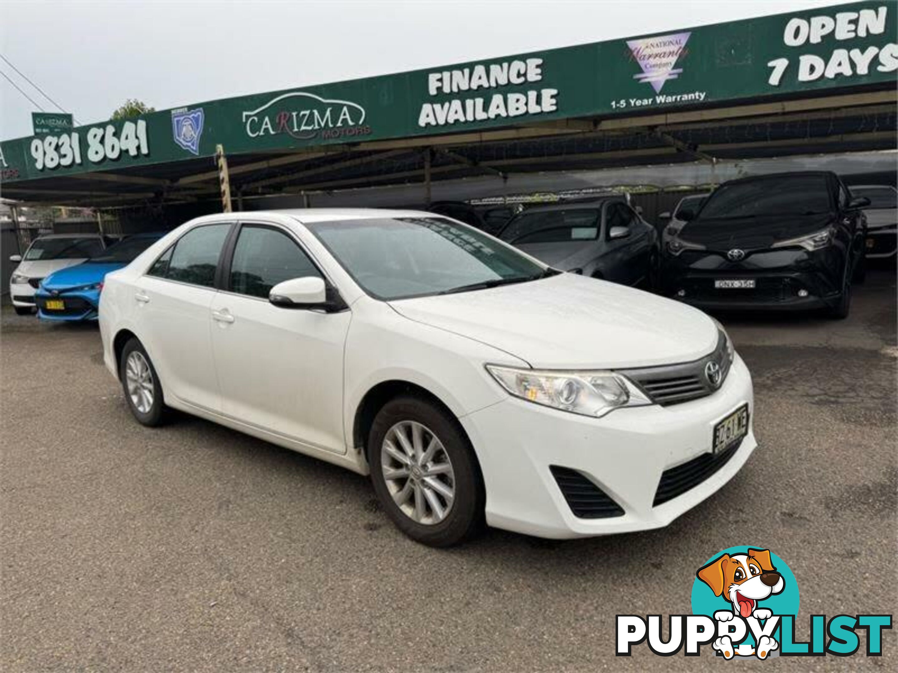 2014 TOYOTA CAMRY ALTISE ASV50R SEDAN