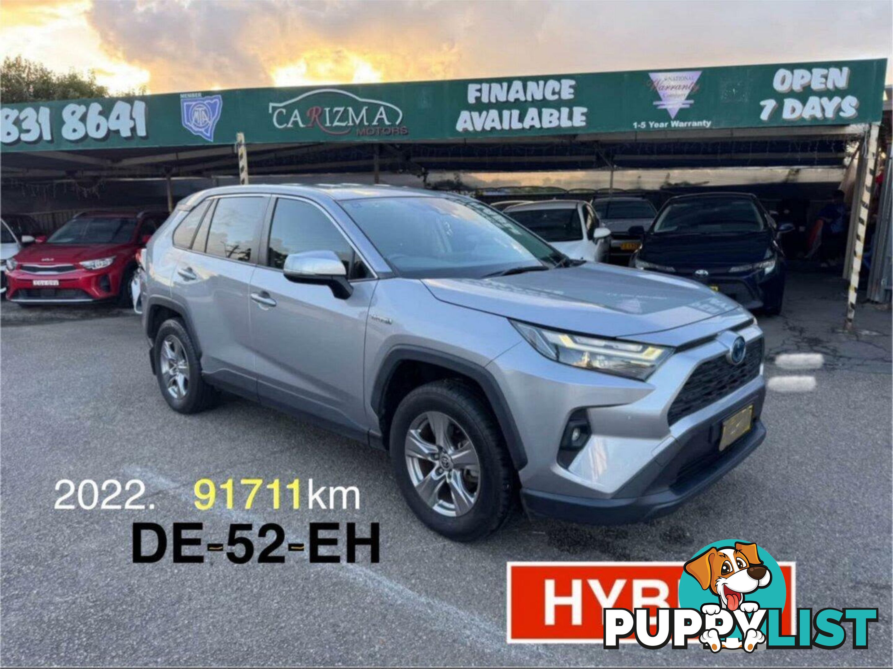 2022 TOYOTA RAV4 GX (2WD) HYBRID AXAH52R SUV