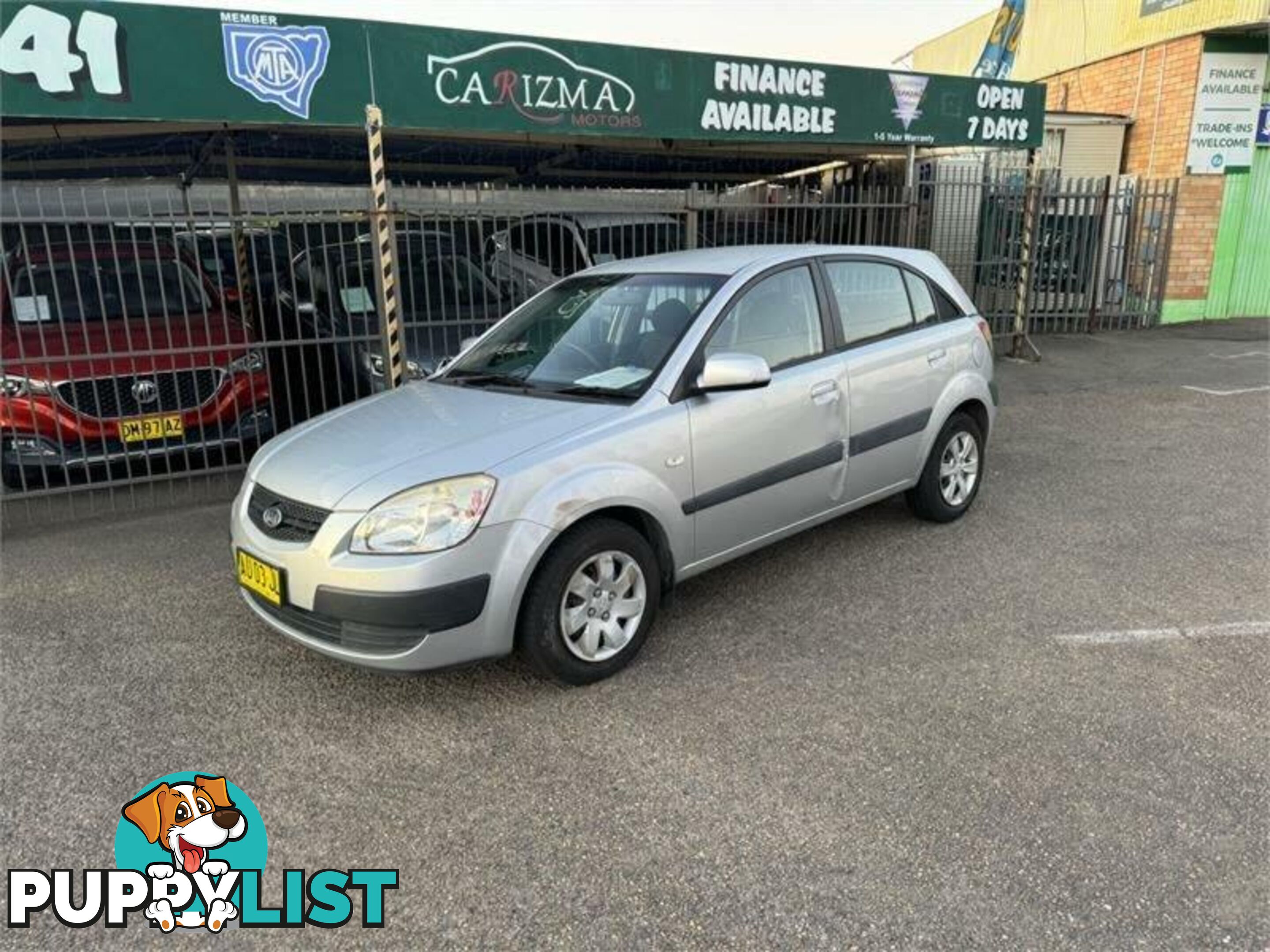 2007 KIA RIO LX JB HATCH, 5 DOORS, 5 SEATS