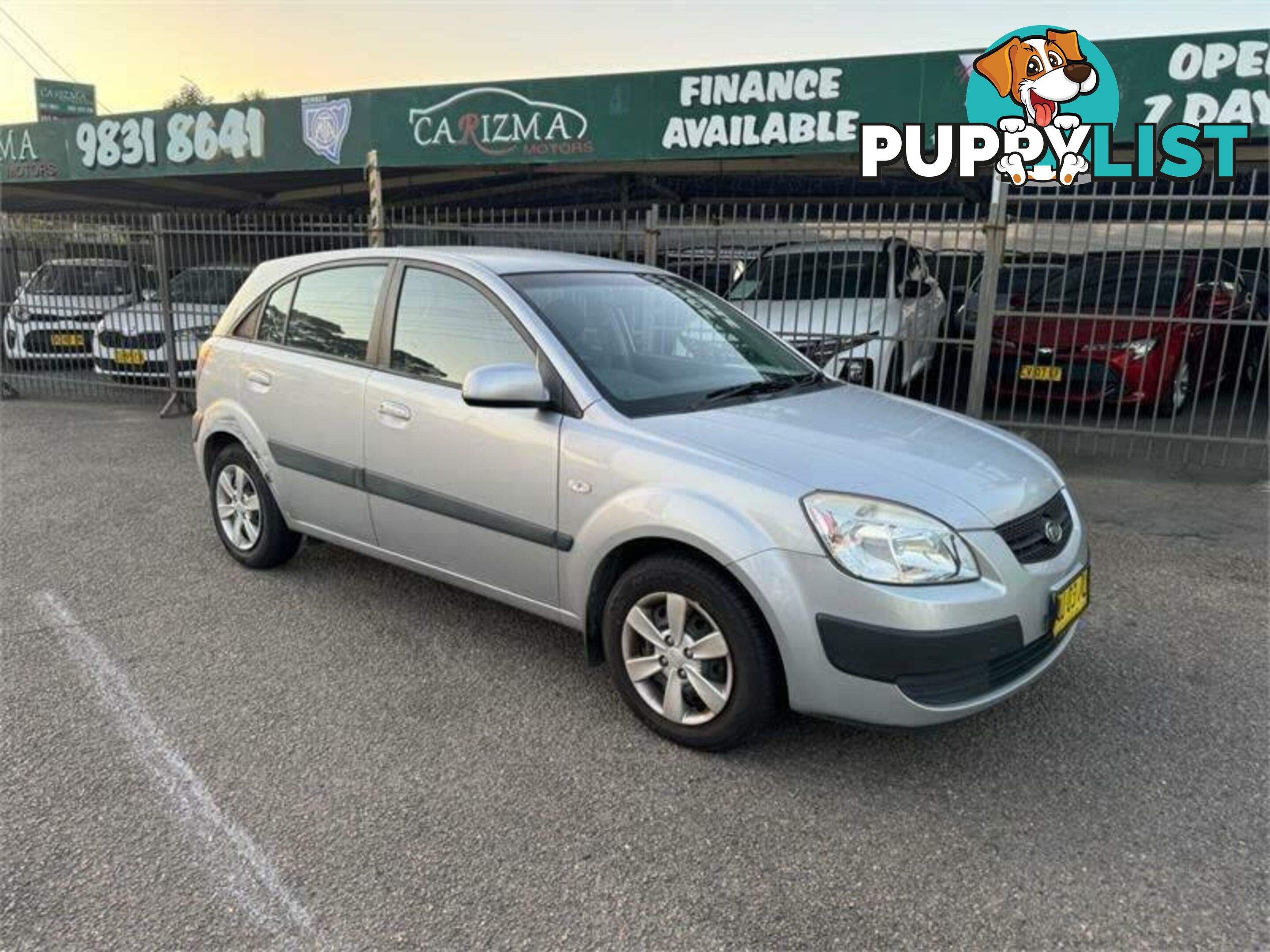 2007 KIA RIO LX JB HATCH, 5 DOORS, 5 SEATS