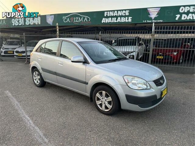 2007 KIA RIO LX JB HATCH, 5 DOORS, 5 SEATS