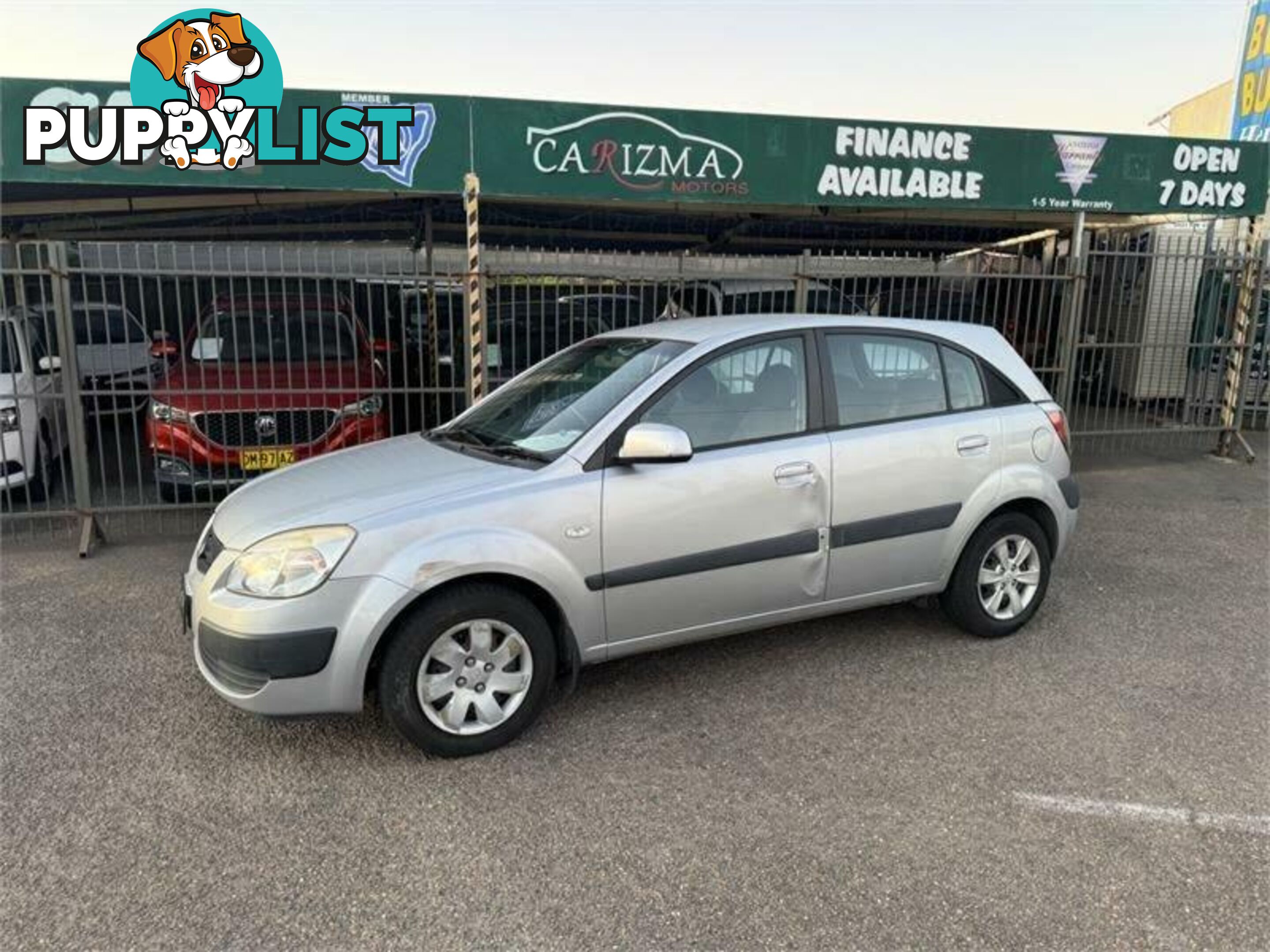 2007 KIA RIO LX JB HATCH, 5 DOORS, 5 SEATS