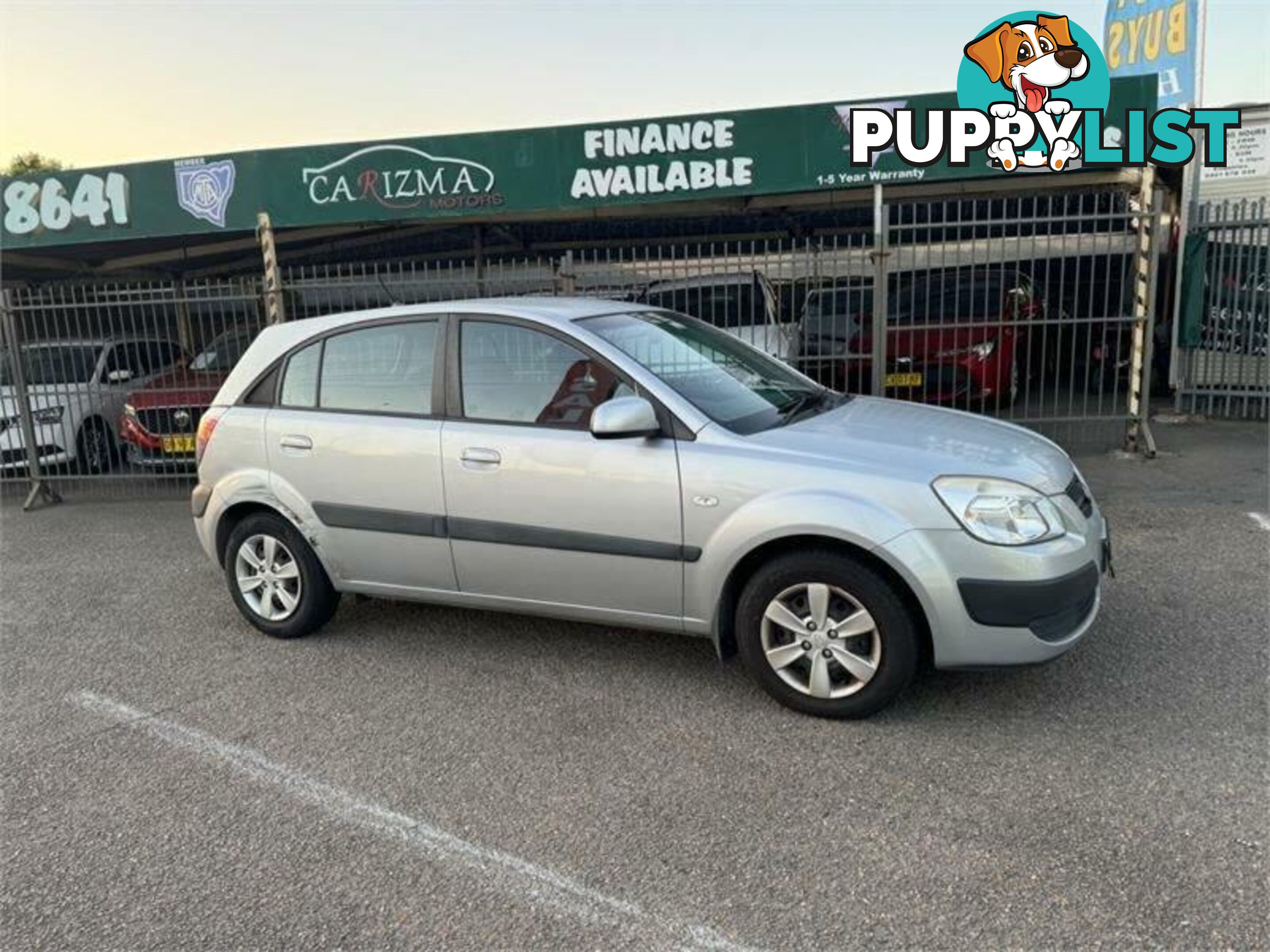 2007 KIA RIO LX JB HATCH, 5 DOORS, 5 SEATS