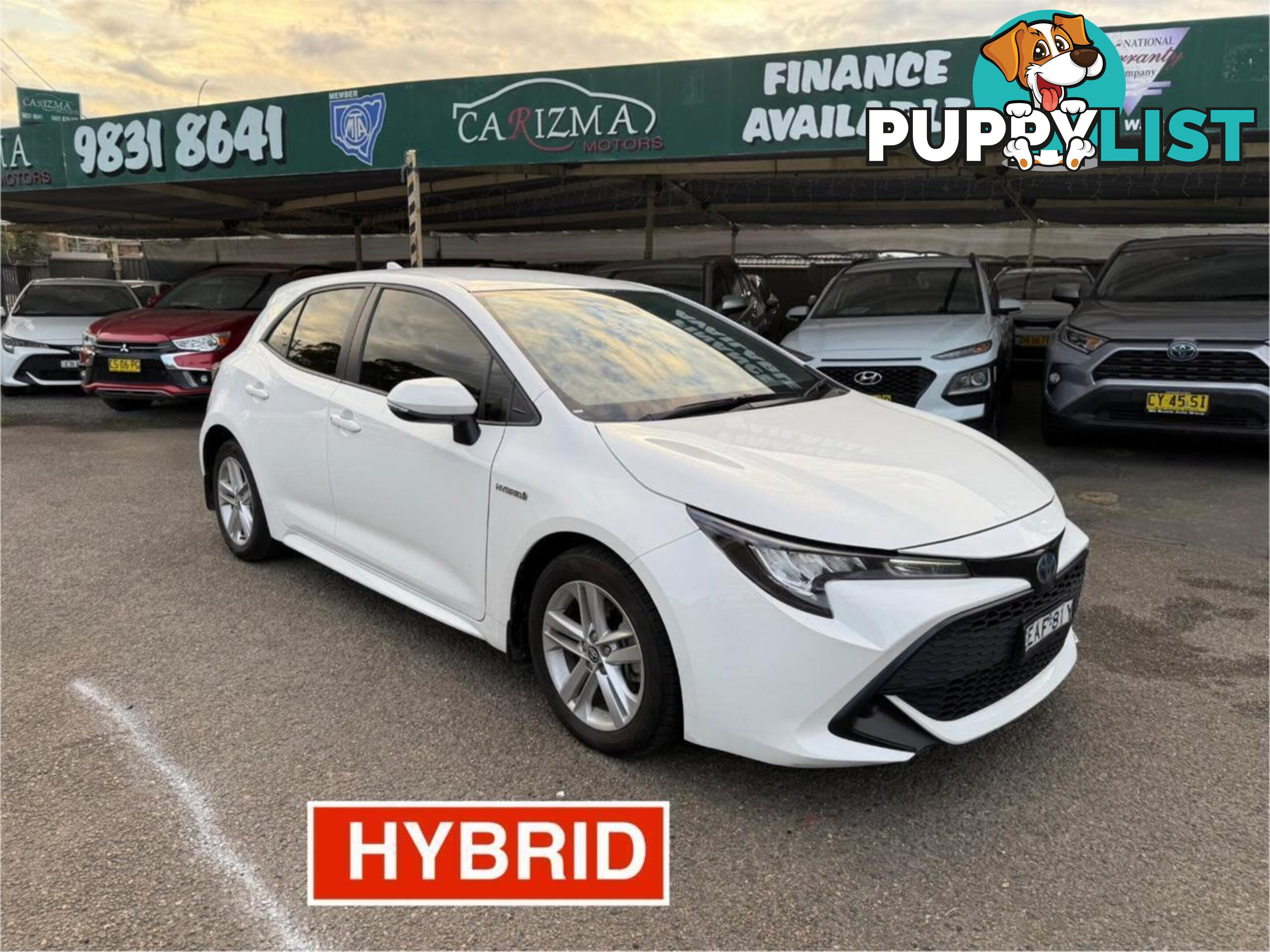 2019 TOYOTA COROLLA ASCENT SPORT (HYBRID) ZWE211R HATCHBACK