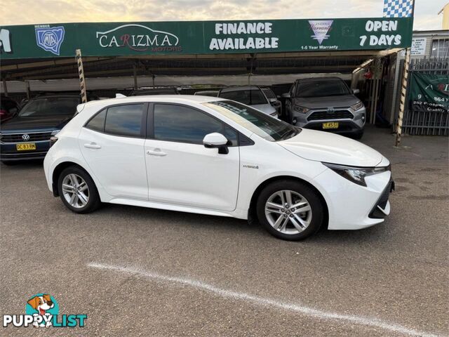 2019 TOYOTA COROLLA ASCENT SPORT (HYBRID) ZWE211R HATCHBACK