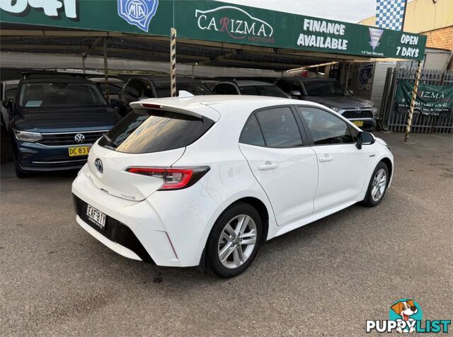2019 TOYOTA COROLLA ASCENT SPORT (HYBRID) ZWE211R HATCHBACK