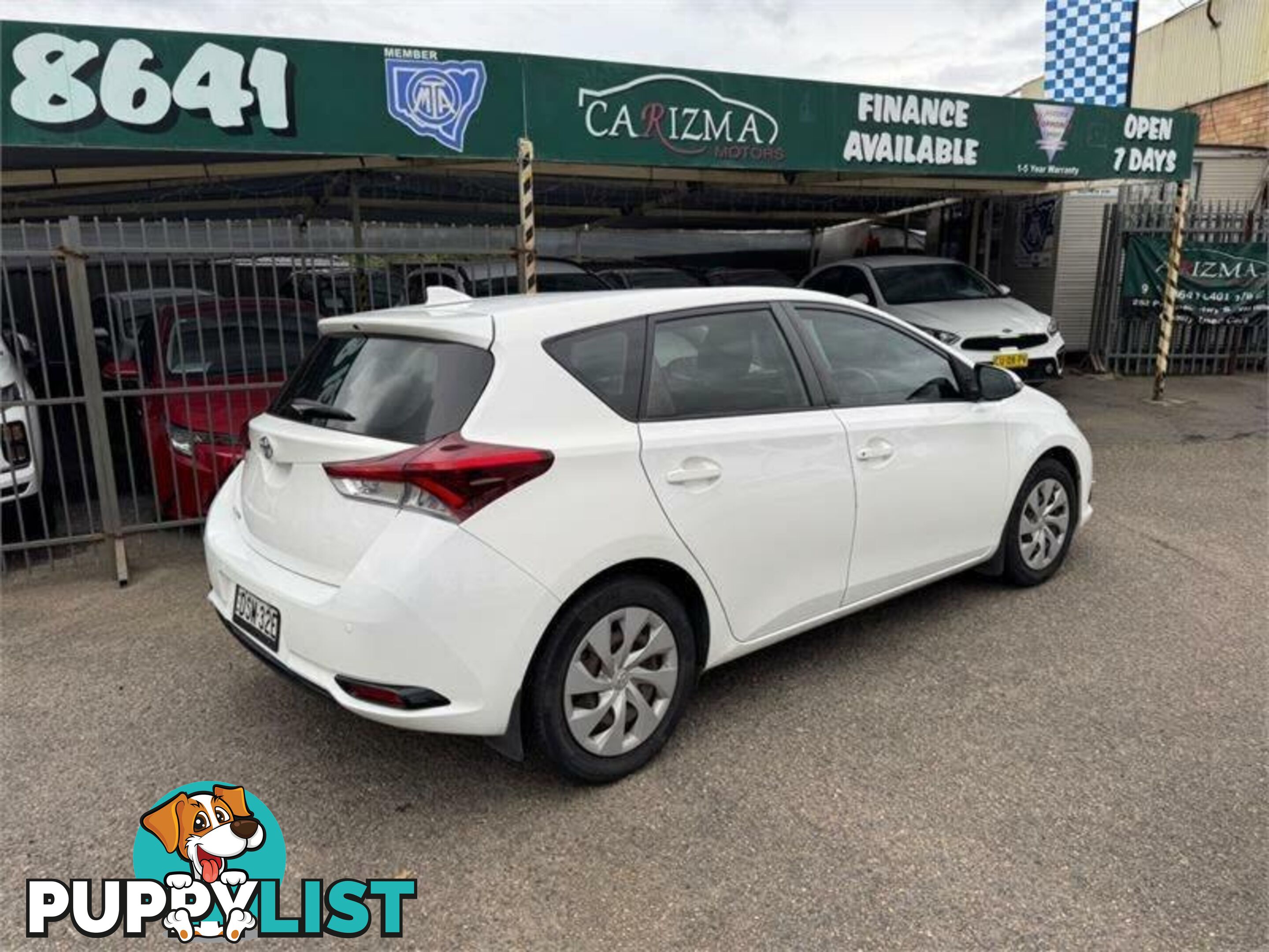 2017 TOYOTA COROLLA ASCENT ZRE182R MY17 HATCHBACK