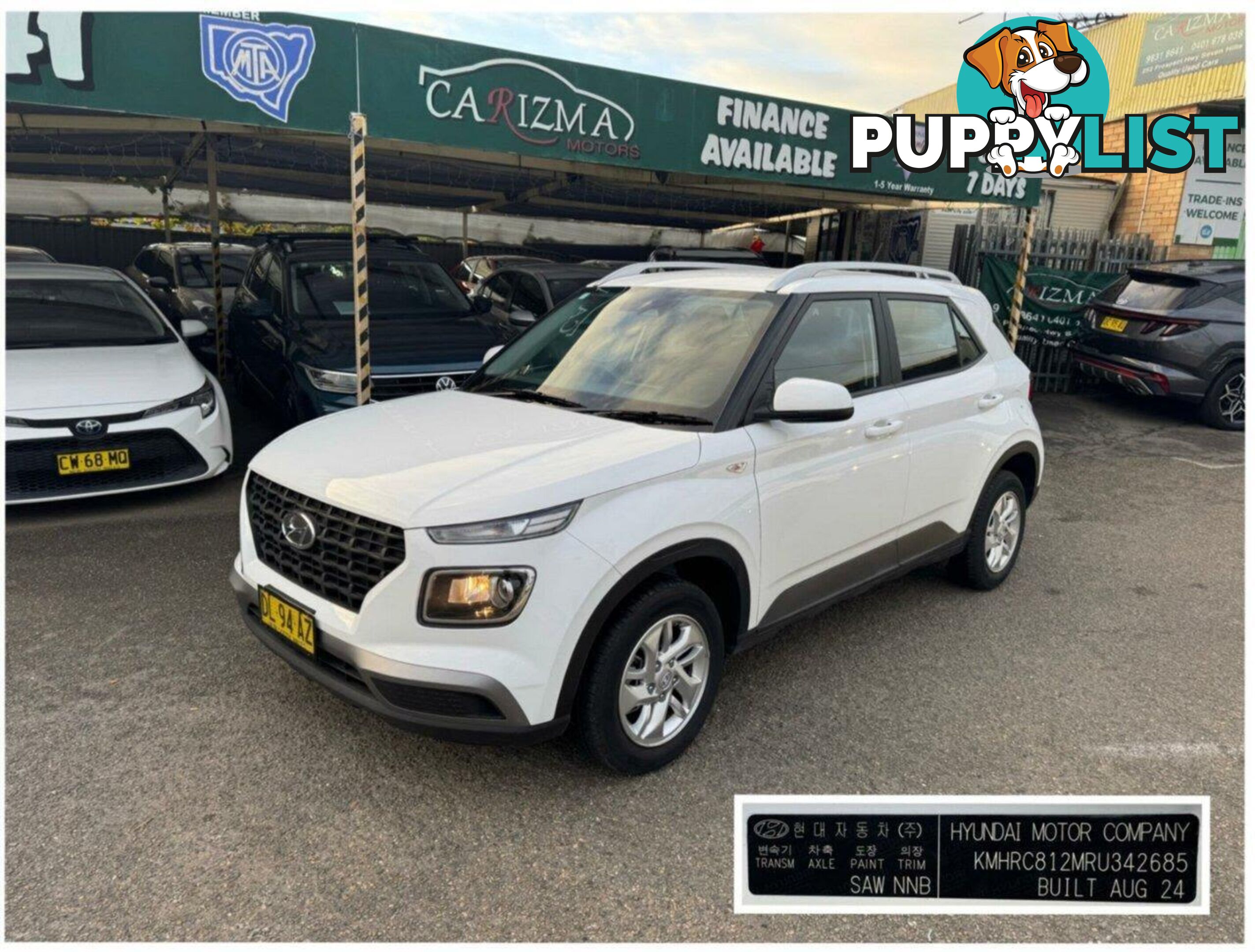 2024 HYUNDAI VENUE  QX.V5 MY24 SUV