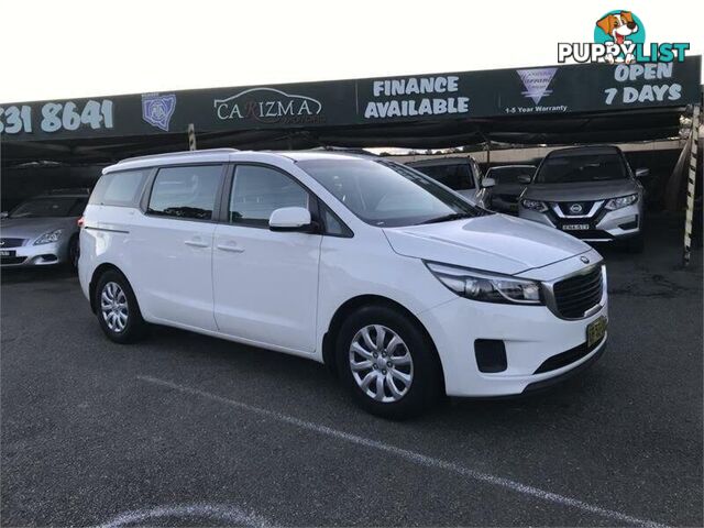 2015 KIA CARNIVAL S YP MY16 WAGON