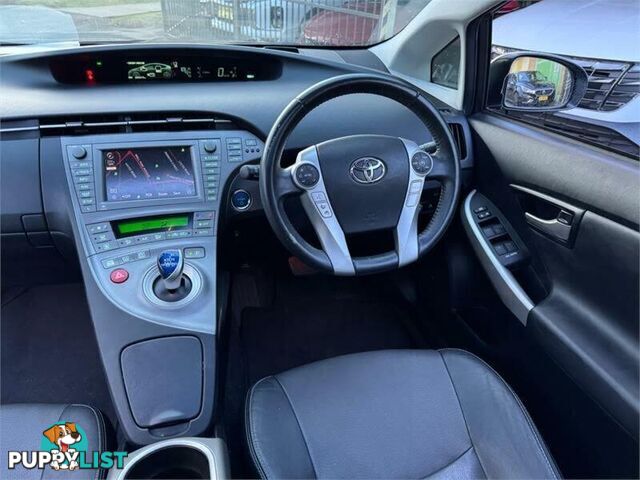 2014 TOYOTA PRIUS I-TECH HYBRID ZVW30R MY12 HATCHBACK