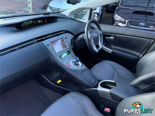 2014 TOYOTA PRIUS I-TECH HYBRID ZVW30R MY12 HATCHBACK