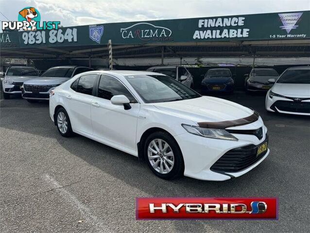 2018 TOYOTA CAMRY ASCENT (HYBRID) AXVH71R MY19 SEDAN, 4 DOORS, 5 SEATS